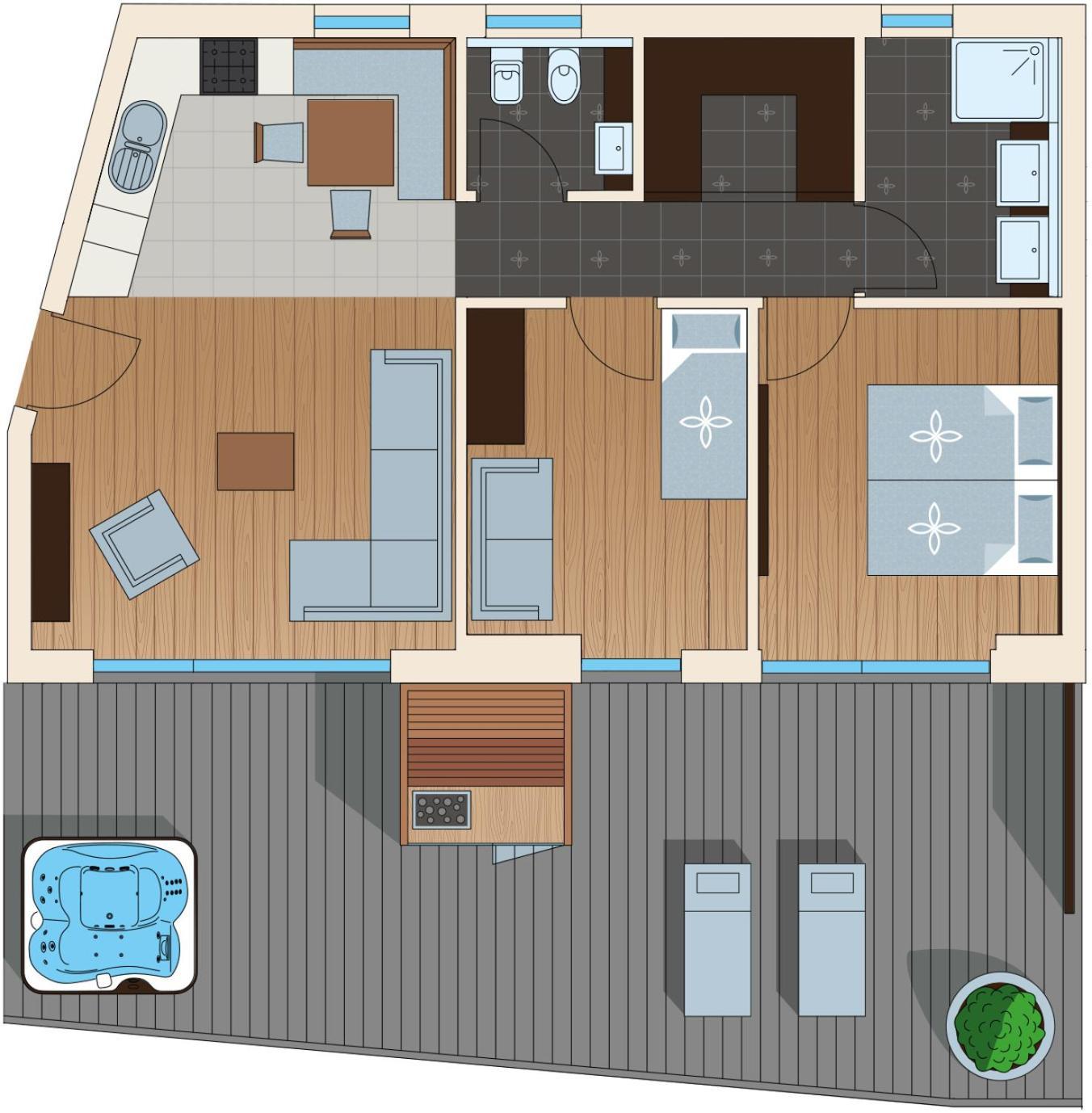 Apartments Aois 4 Elements Suits La Valle Exterior foto